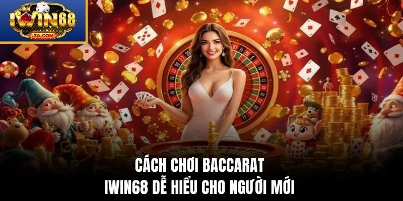 Cách chơi baccarat IWIN68 dễ hiểu cho người mới 