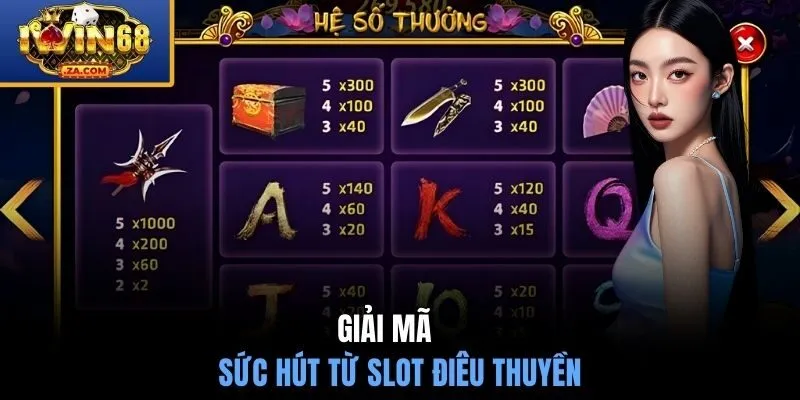 Giải mã sức hút từ slot Điêu Thuyền